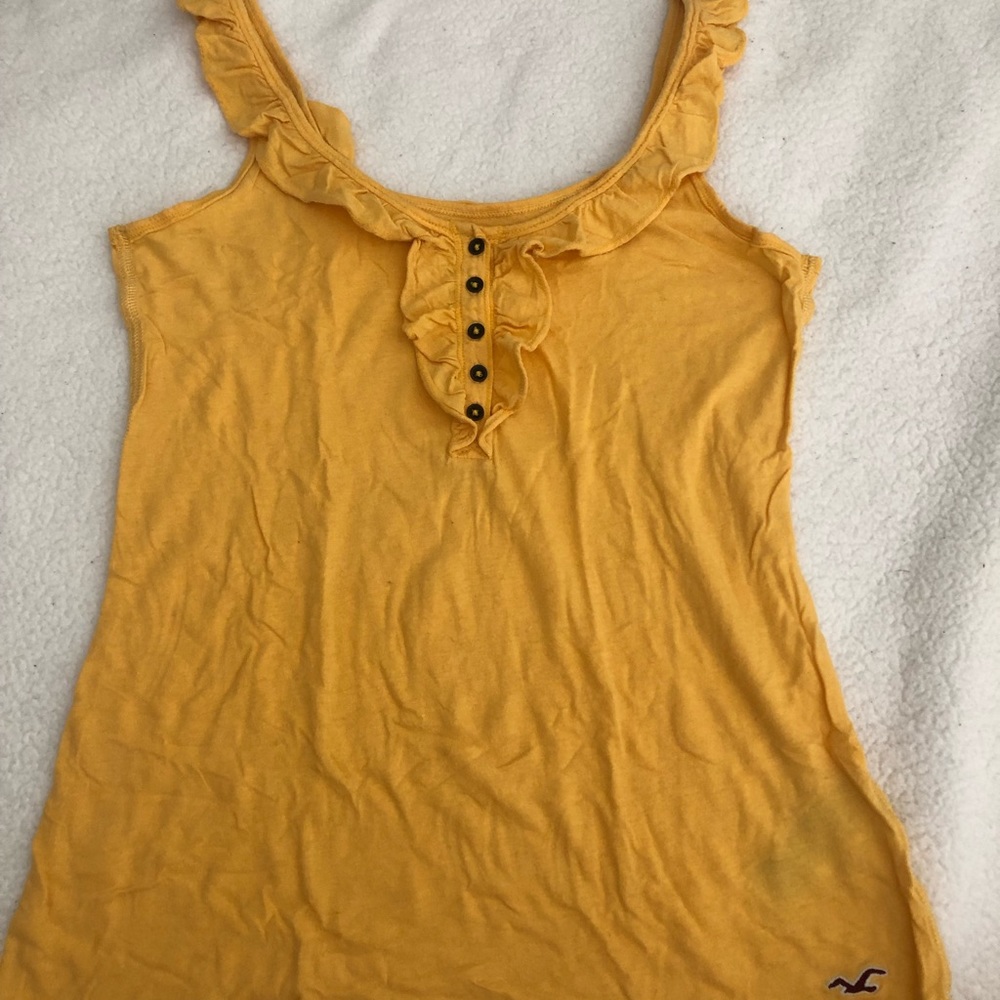 Hollister Ruffle Tank